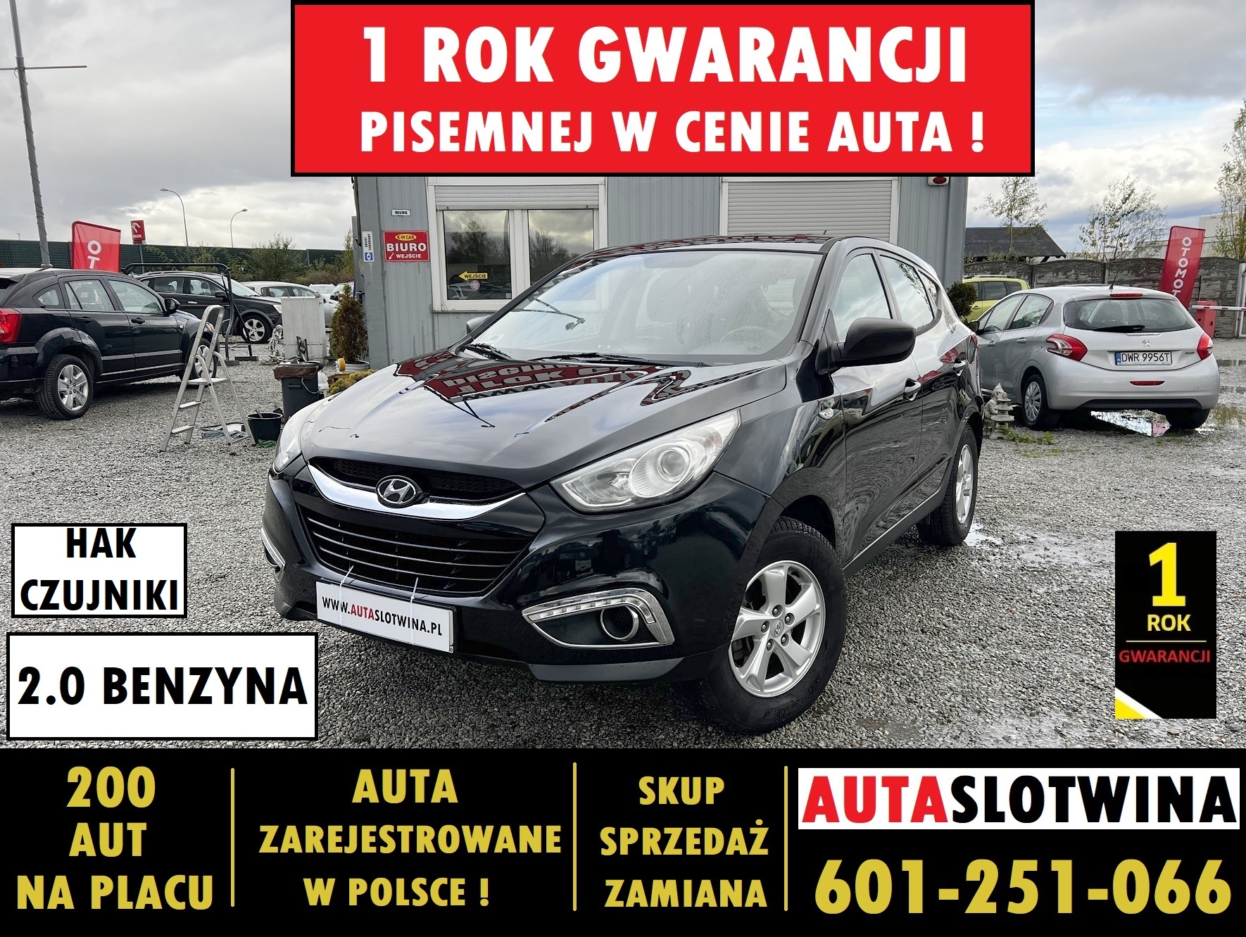 HYUNDAI IX35 1 ROK GWARANCJI W CENIE AUTA, Zamiana, Teblet, Alu, 2.0B,