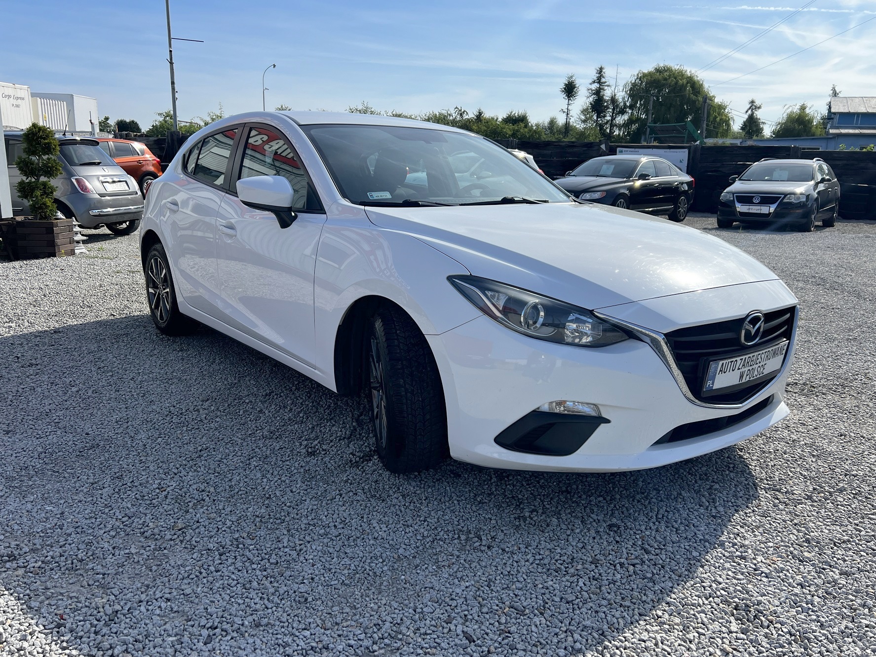 MAZDA 3 1 ROK GWARANCJI W CENIE AUTA, Zamiana, Benzyna, Salon PL, Alu, śliczna