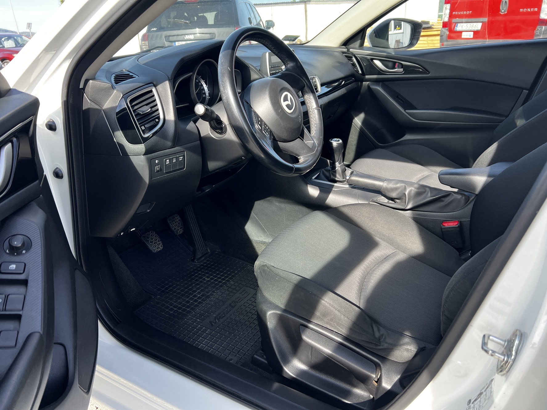 MAZDA 3 1 ROK GWARANCJI W CENIE AUTA, Zamiana, Benzyna, Salon PL, Alu, śliczna