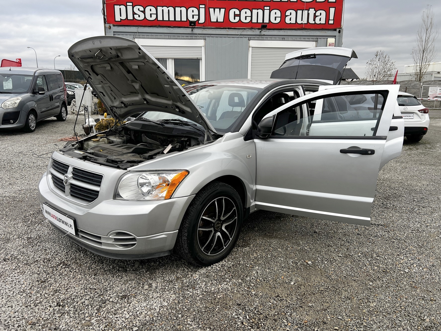 DODGE CALIBER 1 ROK GWARANCJI W CENIE auta,klima,alu,centralny,isofix,ZAMIANA