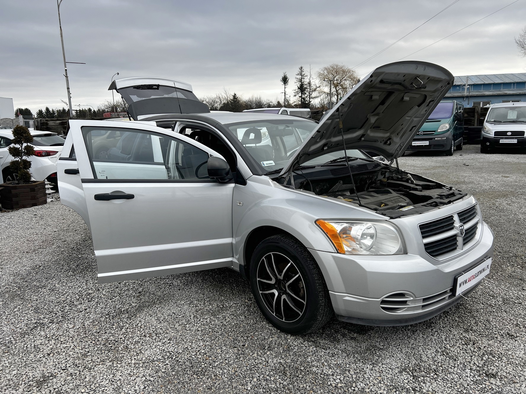 DODGE CALIBER 1 ROK GWARANCJI W CENIE auta,klima,alu,centralny,isofix,ZAMIANA
