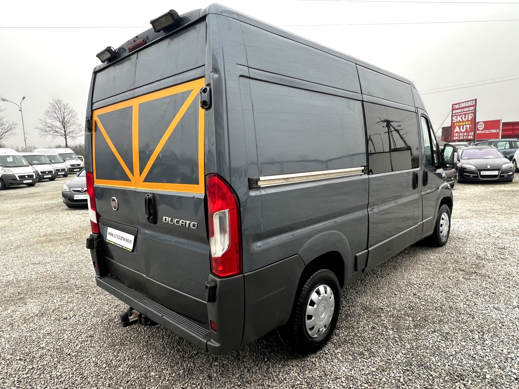 FIAT DUCATO 1 ROK GWARANCJI W CENIE AUTA, Zamiana, Klima, L2H2, szary, oszklony