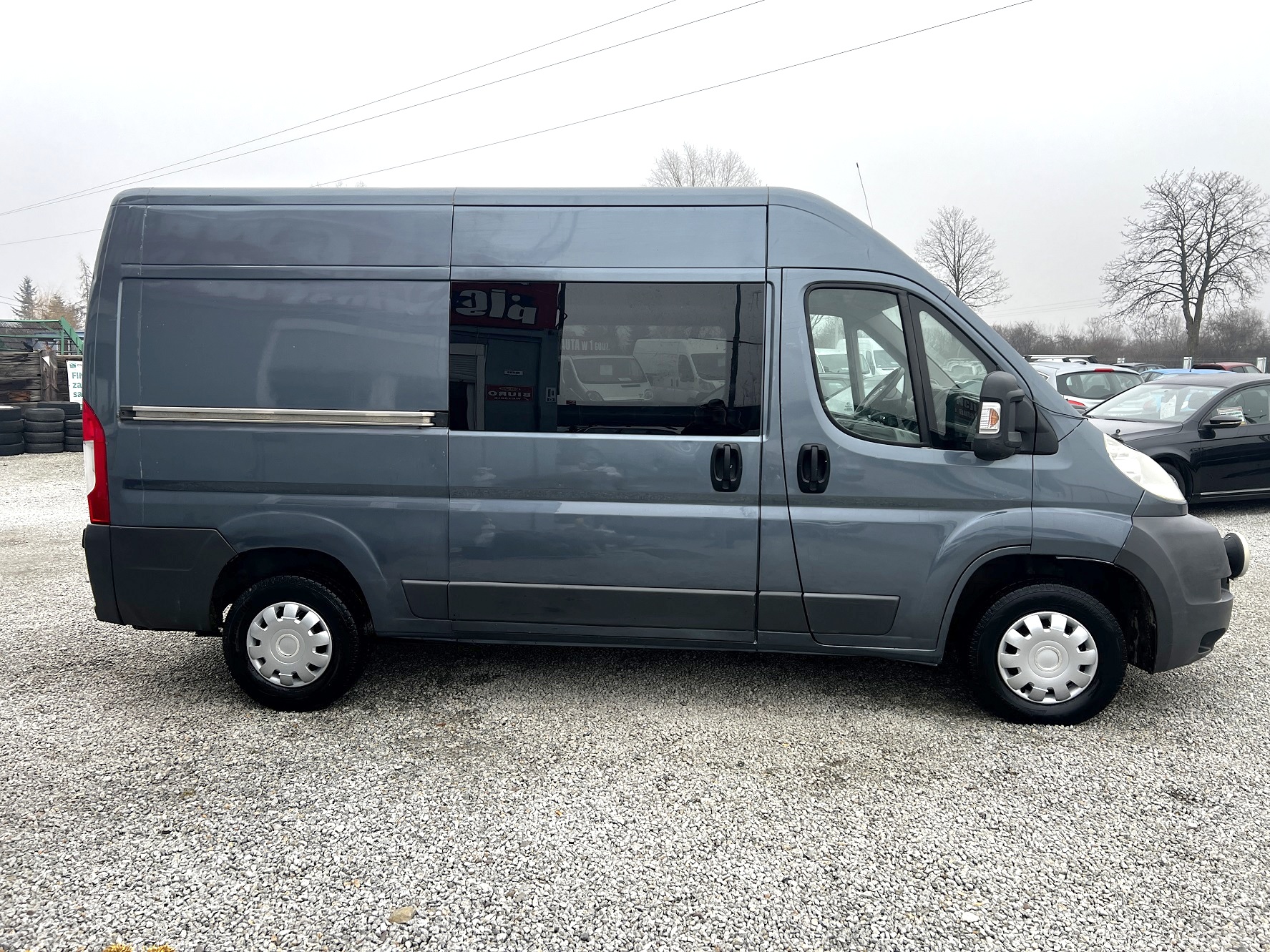 FIAT DUCATO 1 ROK GWARANCJI W CENIE AUTA, Zamiana, Klima, L2H2, szary, oszklony