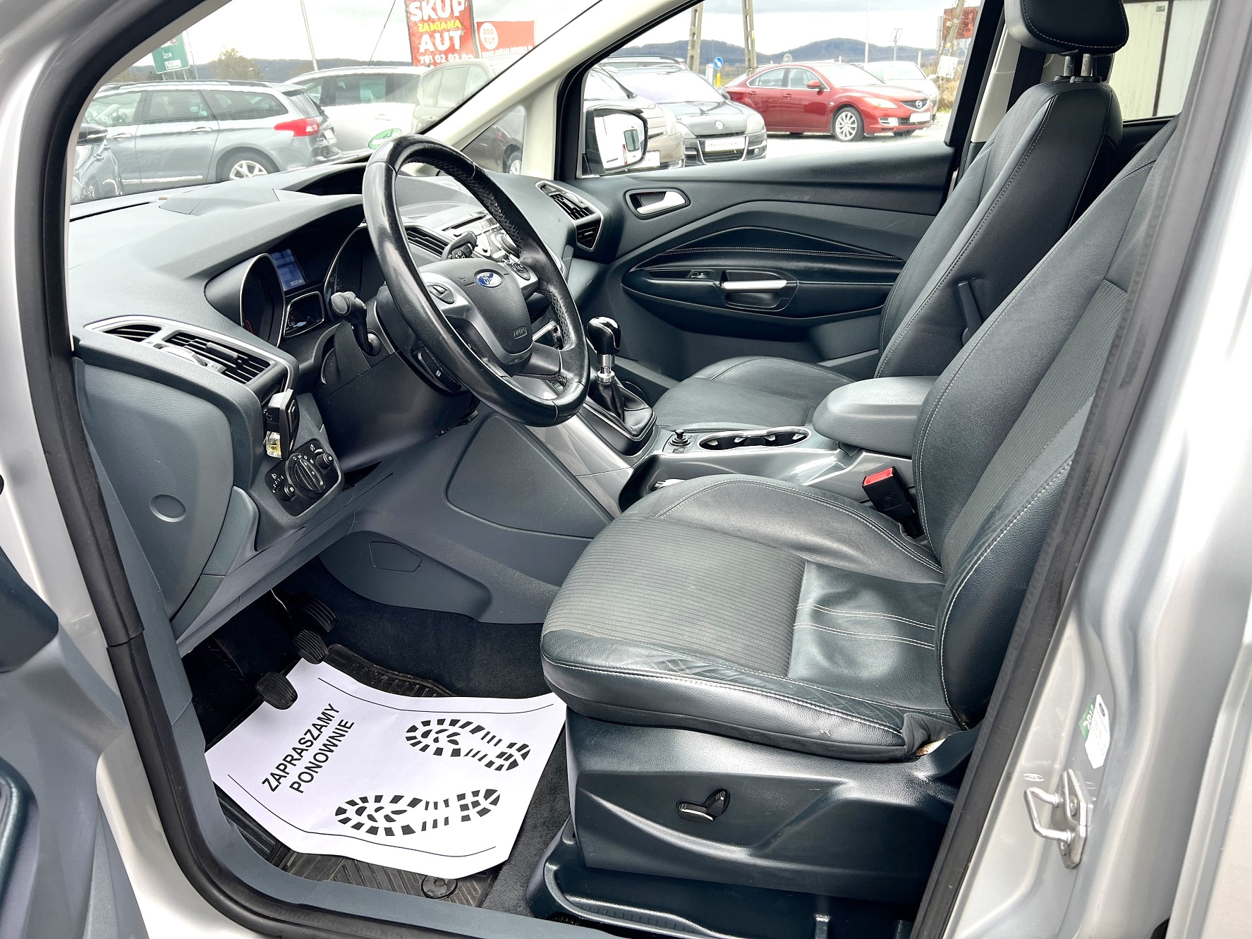 FORD GRAND-C-MAX 1 ROK GWARANCJI W CENIE AUTA, Zamiana, 7 os, Navi, Kamera, 2.0D !