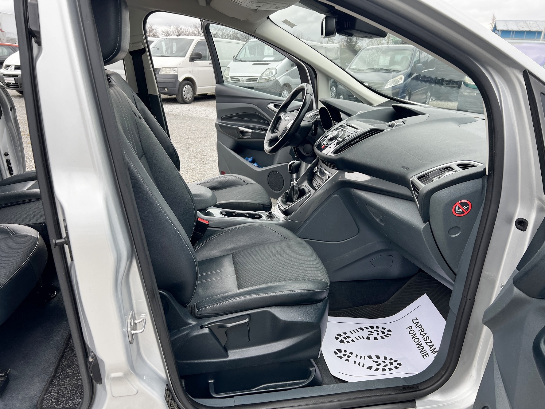 FORD GRAND-C-MAX 1 ROK GWARANCJI W CENIE AUTA, Zamiana, 7 os, Navi, Kamera, 2.0D !
