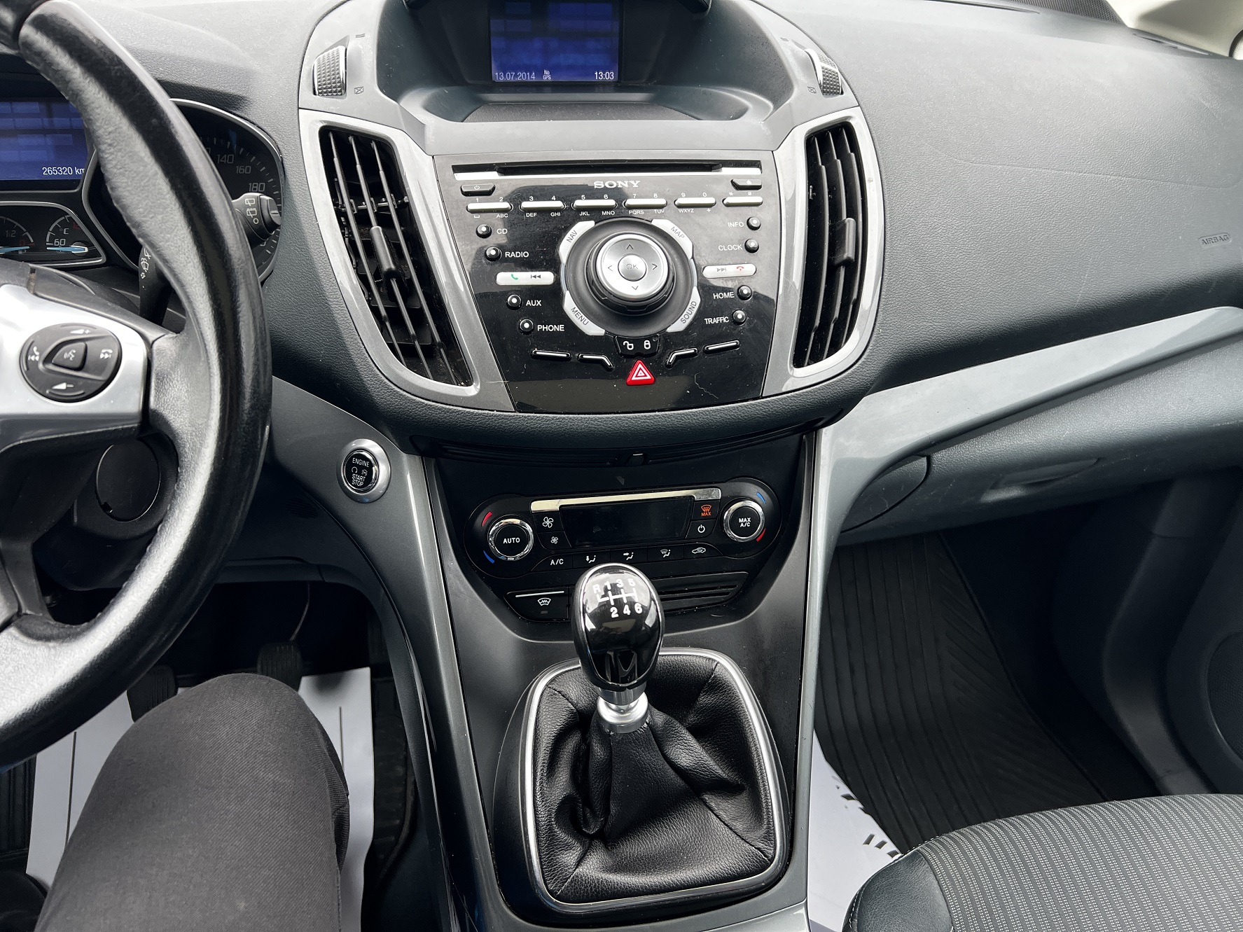 FORD GRAND-C-MAX 1 ROK GWARANCJI W CENIE AUTA, Zamiana, 7 os, Navi, Kamera, 2.0D !