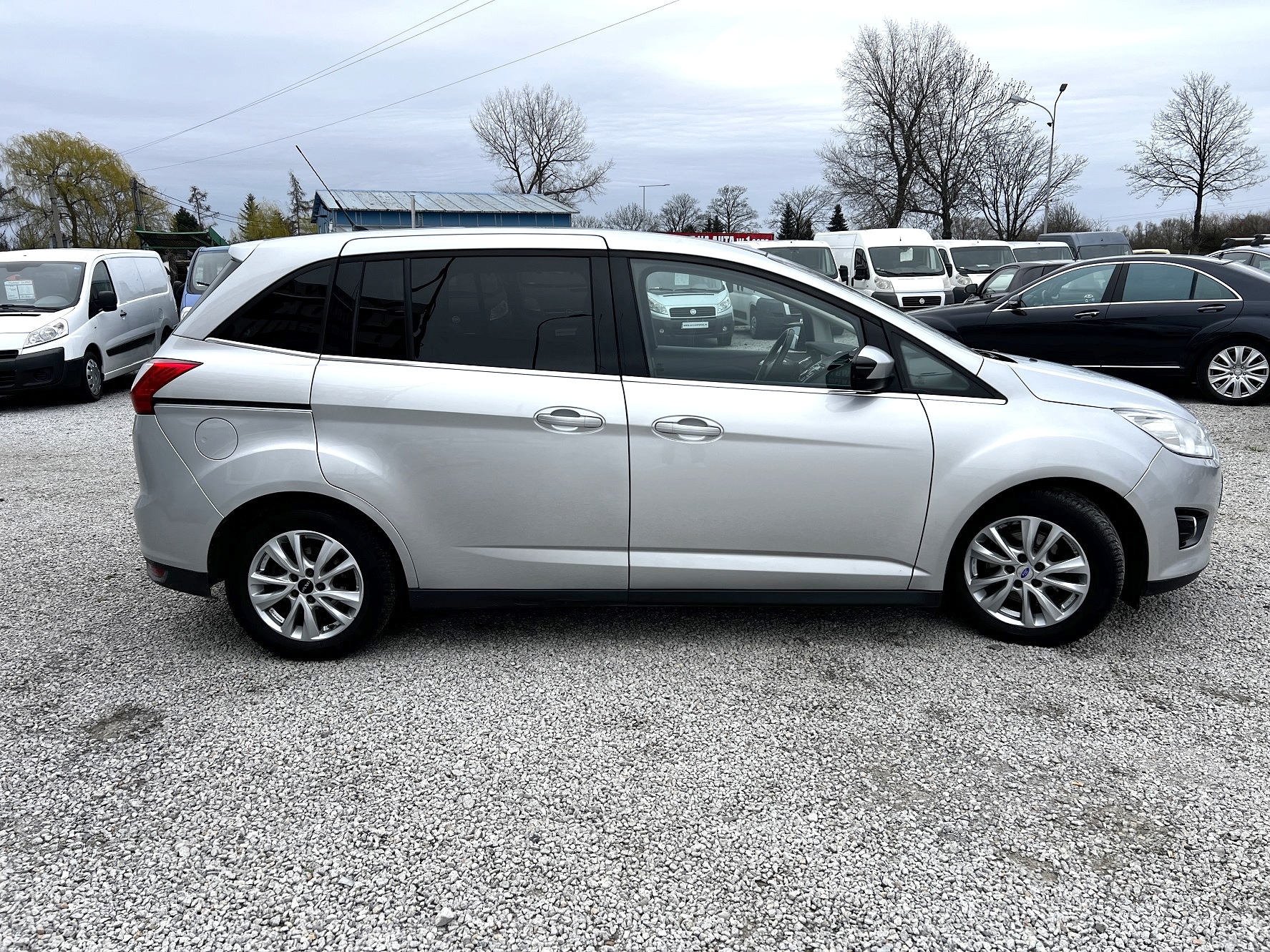 FORD GRAND-C-MAX 1 ROK GWARANCJI W CENIE AUTA, Zamiana, 7 os, Navi, Kamera, 2.0D !