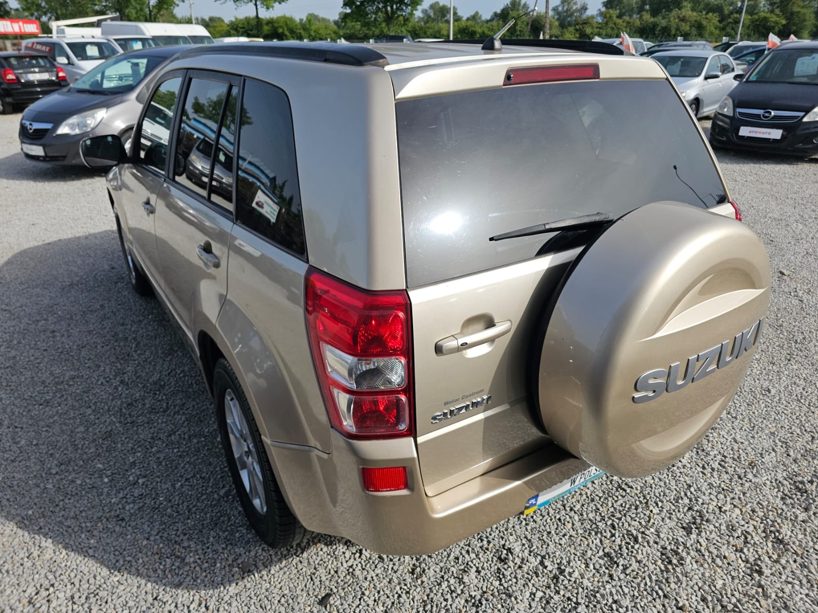 1 ROK GWARANCJI W CENIE AUTA, Zamiana, 4×4, Suzuki Grand Vitara, złota