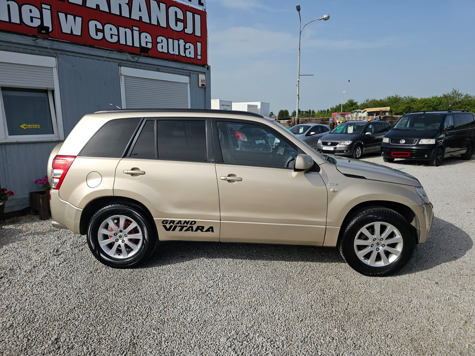 1 ROK GWARANCJI W CENIE AUTA, Zamiana, 4×4, Suzuki Grand Vitara, złota