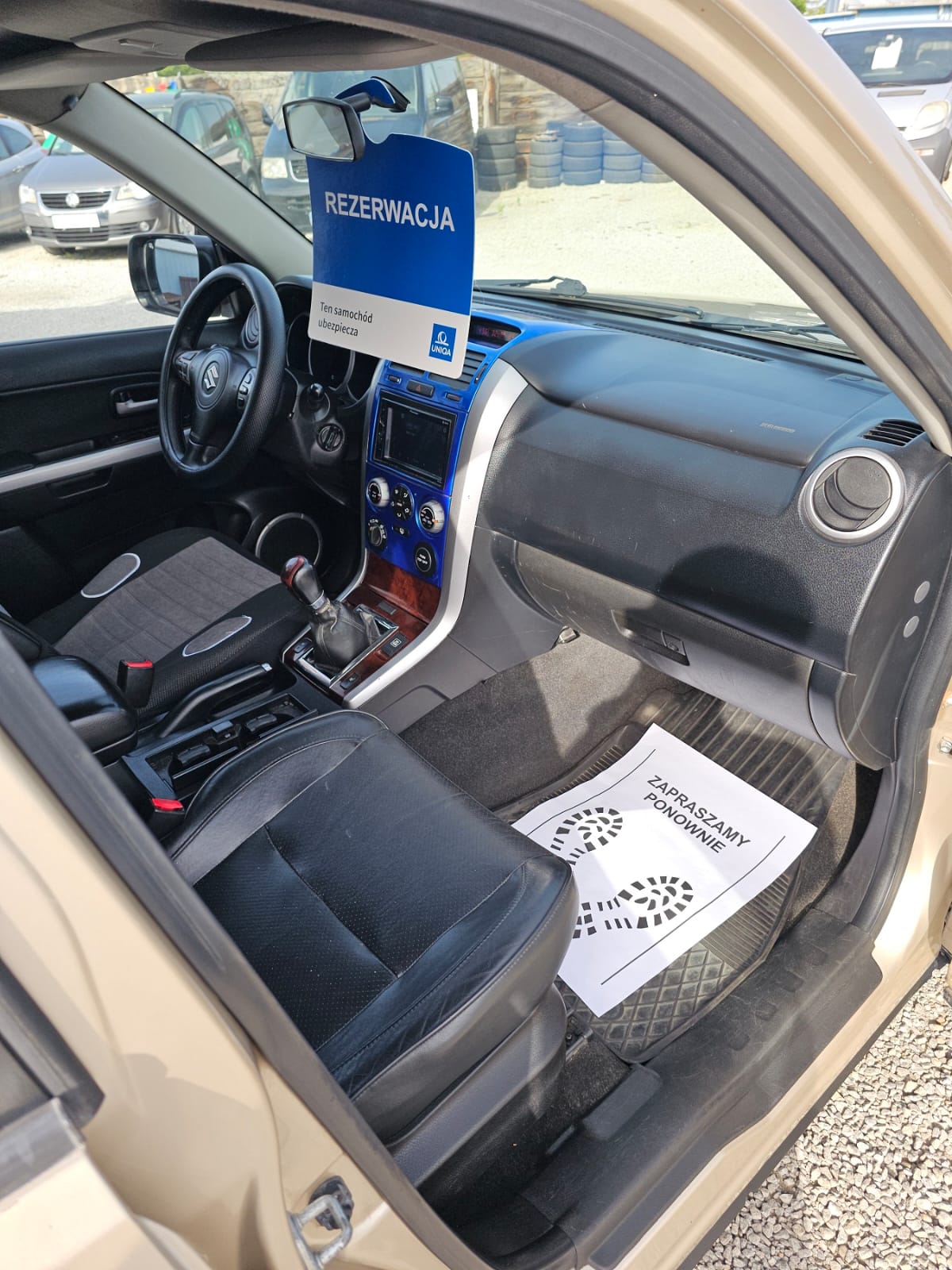 1 ROK GWARANCJI W CENIE AUTA, Zamiana, 4×4, Suzuki Grand Vitara, złota