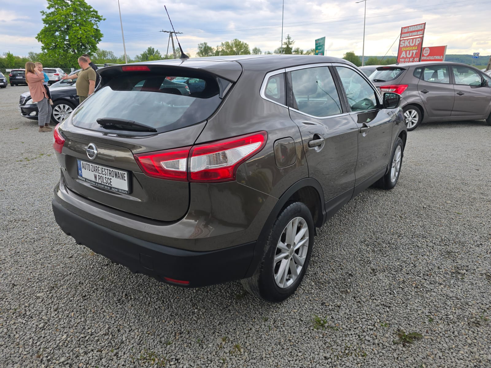 1  ROK GWARANCJI W CENIE AUTA, Zamiana, Nissan Qashqai 1.2