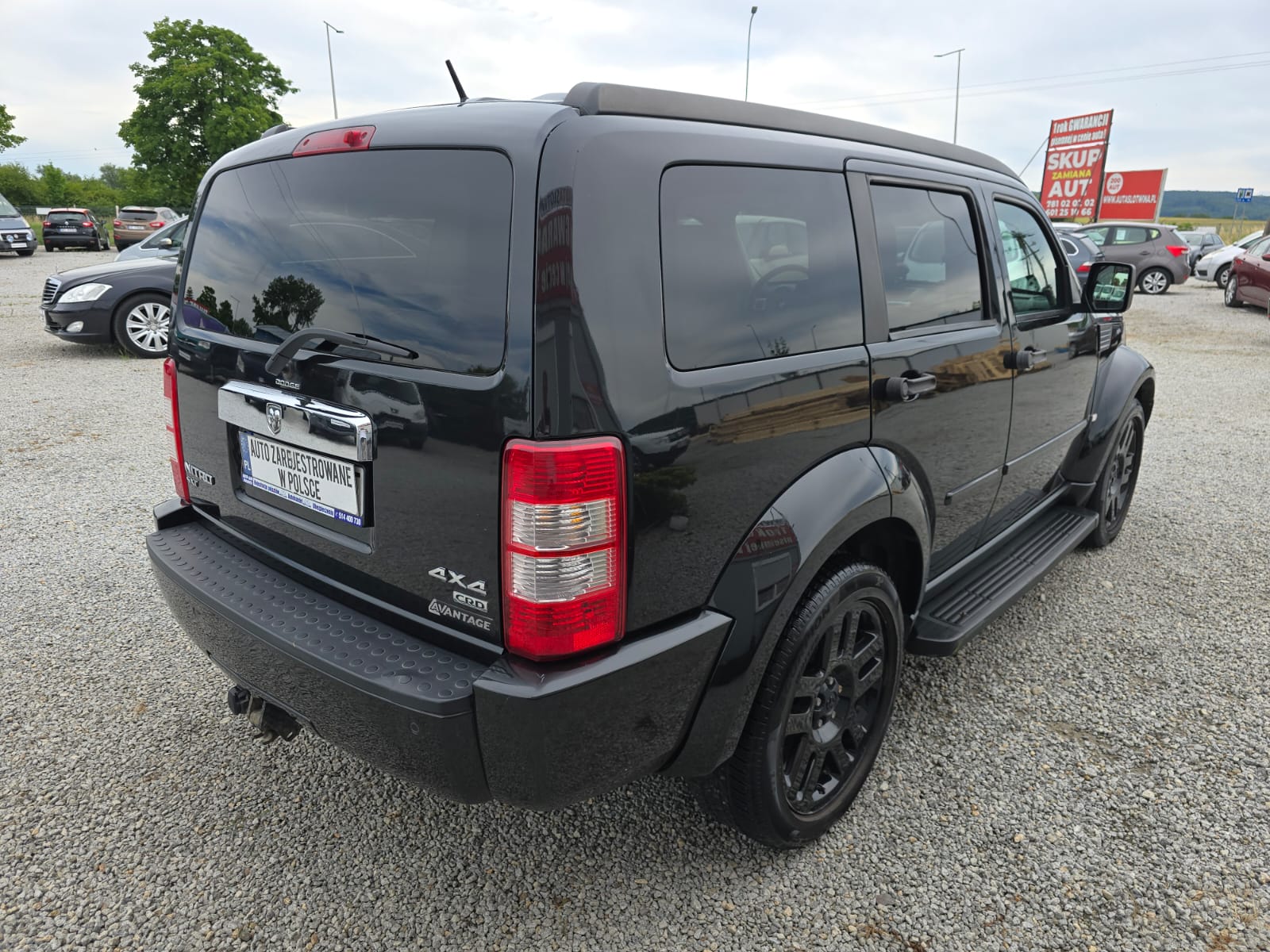 1 ROK GWARANCJI W CENIE AUTA, Zamiana czarny, Dodge Nitro, 4×4, Alu