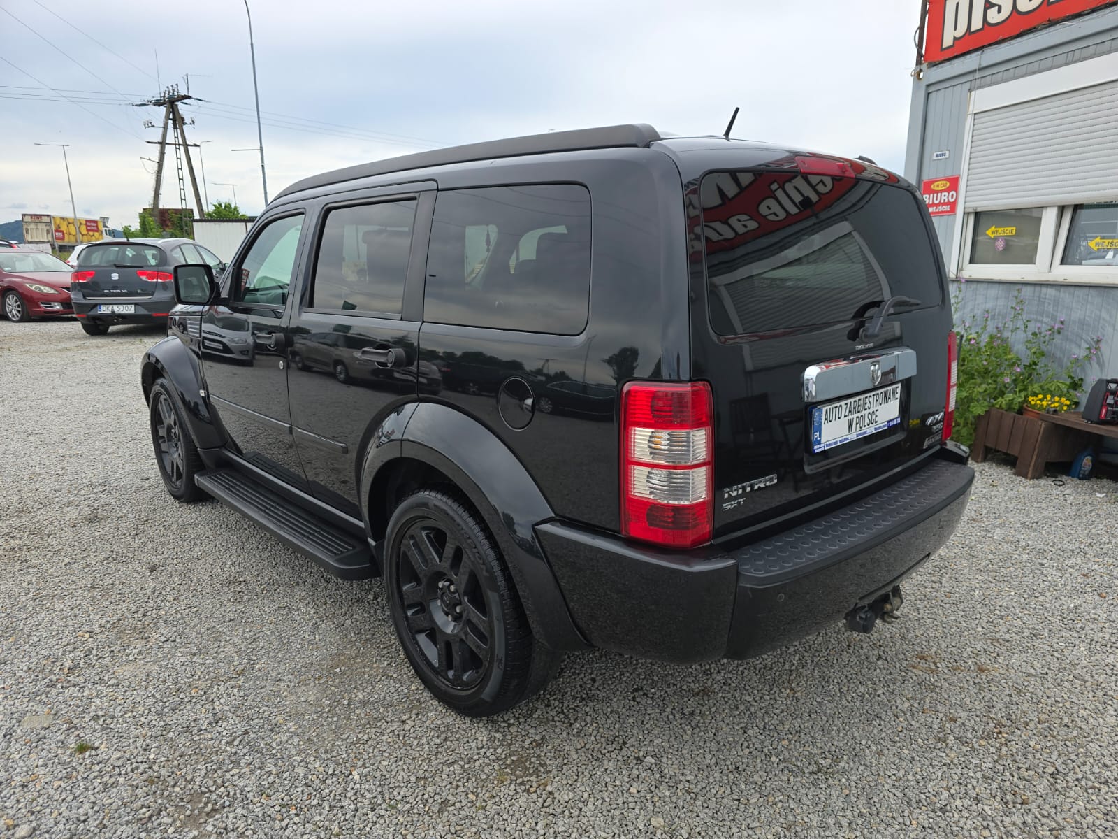 1 ROK GWARANCJI W CENIE AUTA, Zamiana czarny, Dodge Nitro, 4×4, Alu