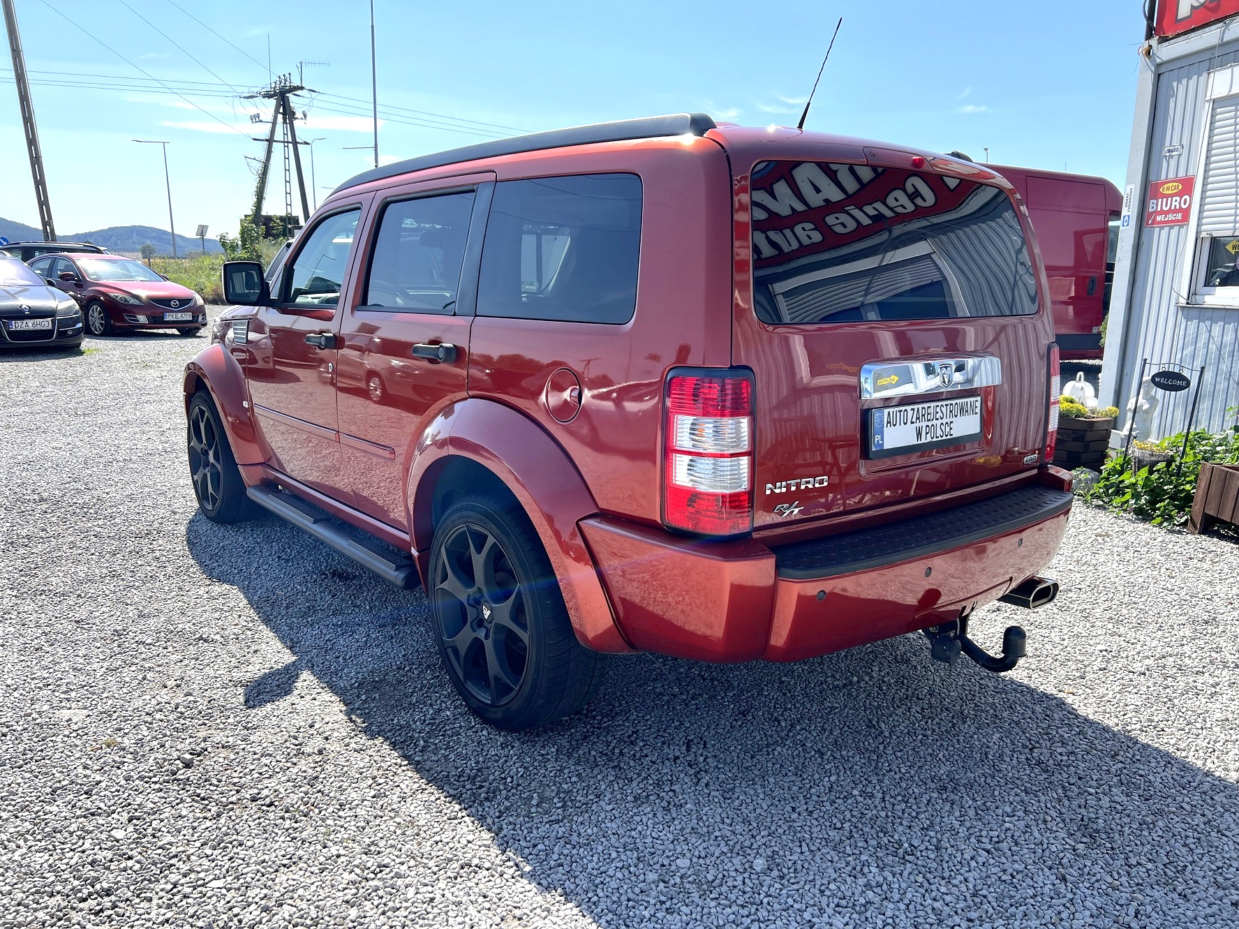 1 ROK GWARANCJI W CENIE AUTA, Zamiana czarny, Dodge Nitro, 4×4, Alu