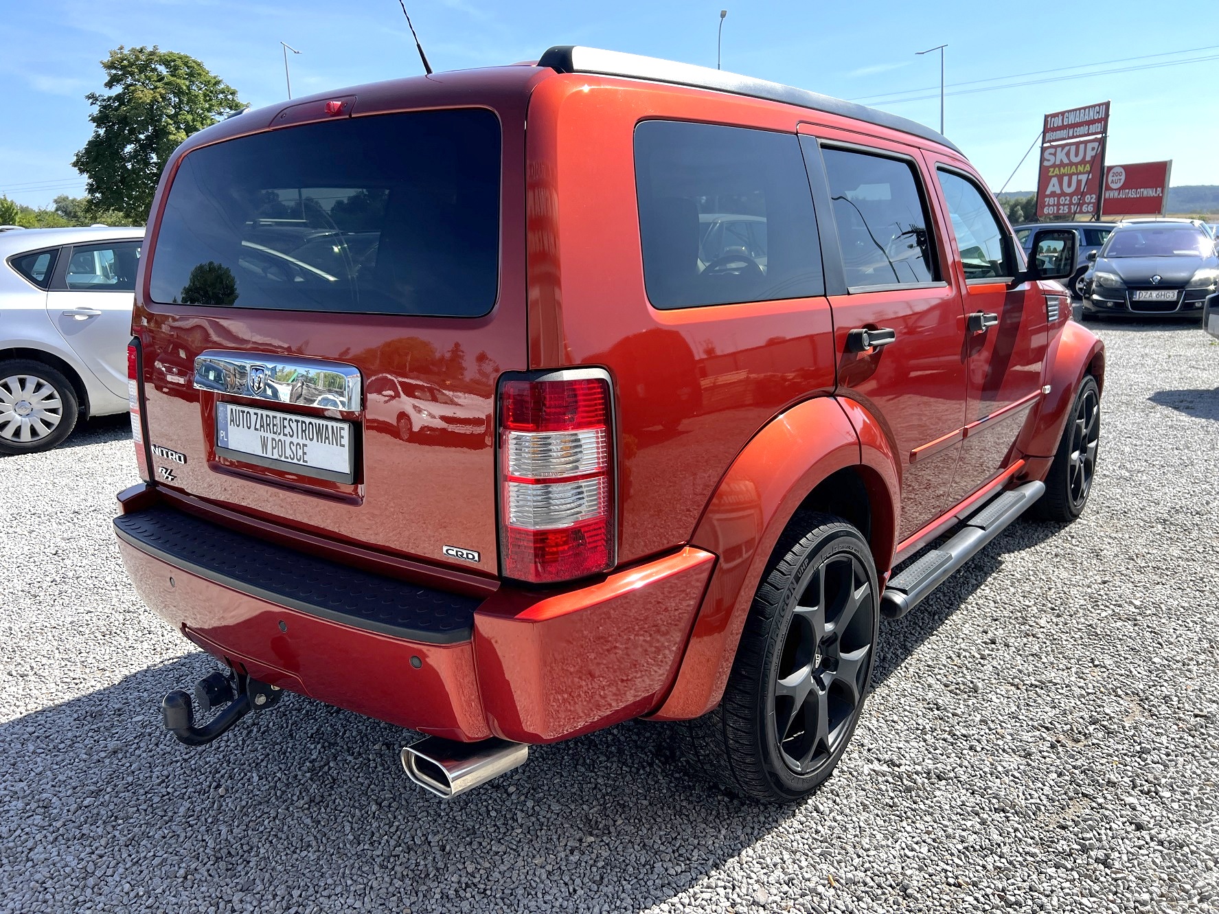 1 ROK GWARANCJI W CENIE AUTA, Zamiana czarny, Dodge Nitro, 4×4, Alu