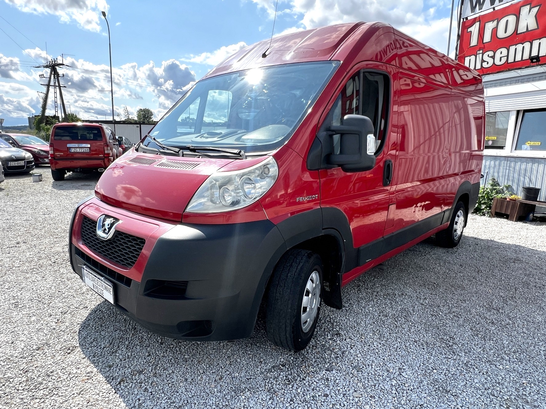 1 ROK GWARANCJI W CENIE AUTA, Zamiana, L2H2, Peugeot Boxer