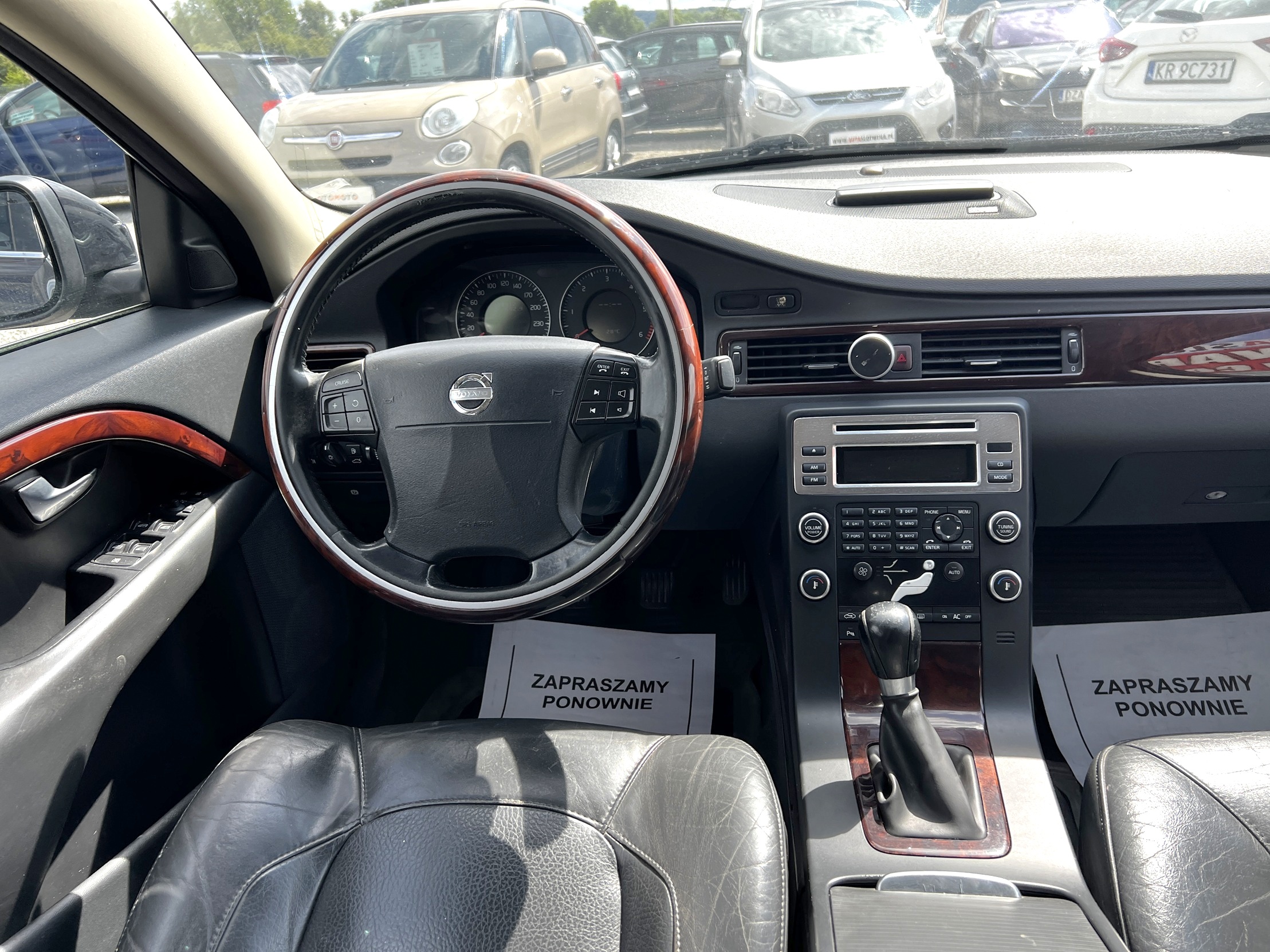 Volvo S80, 2,4 Diesel, Zamiana, Skóra, Alu, Nowe Tarcze, Fajny Stan !