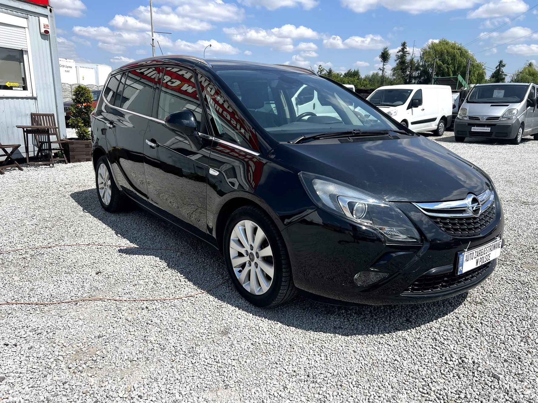1 ROK GWARANCJI W CENIE AUTA, Zamiana, Opel Zafira 2012, 1.6 LPG Gaz, 7 osób