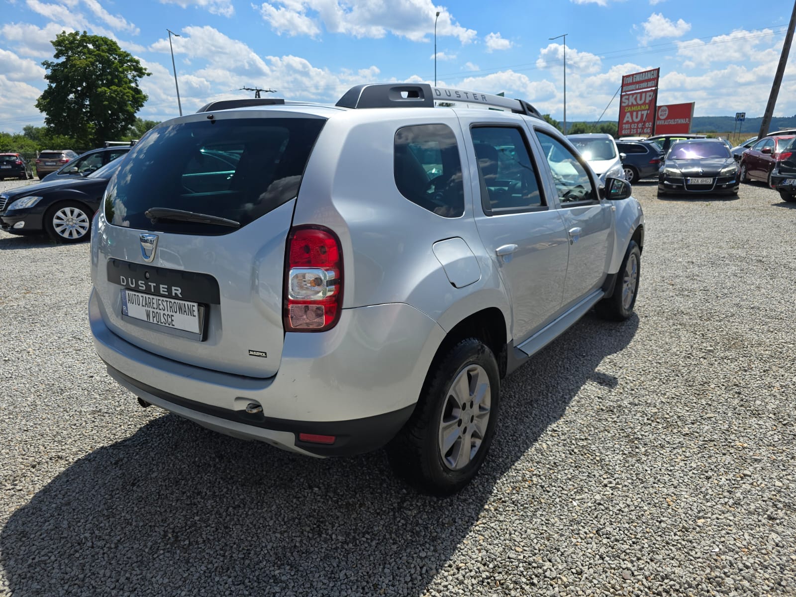 1 ROK GWARANCJI W CENIE AUTA, Zamiana, Dacia Duster, 1.6 LPG, 2015r